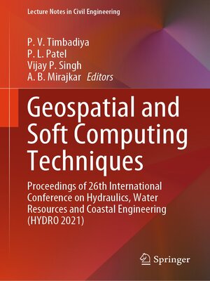 cover image of Geospatial and Soft Computing Techniques